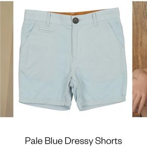 Coco Blanc Pale Blue Dressy Shorts, 3